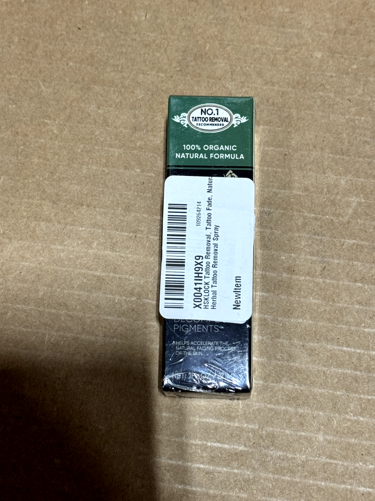 Tattoo Removal Spray, Decompose Pigments, 100% Organic