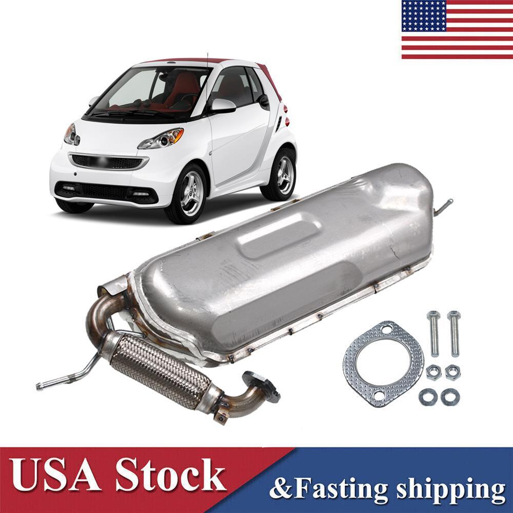 Rear Direct Fit Muffler Fits For 2008-2015 Mercedes Smart Fortwo 1.0L