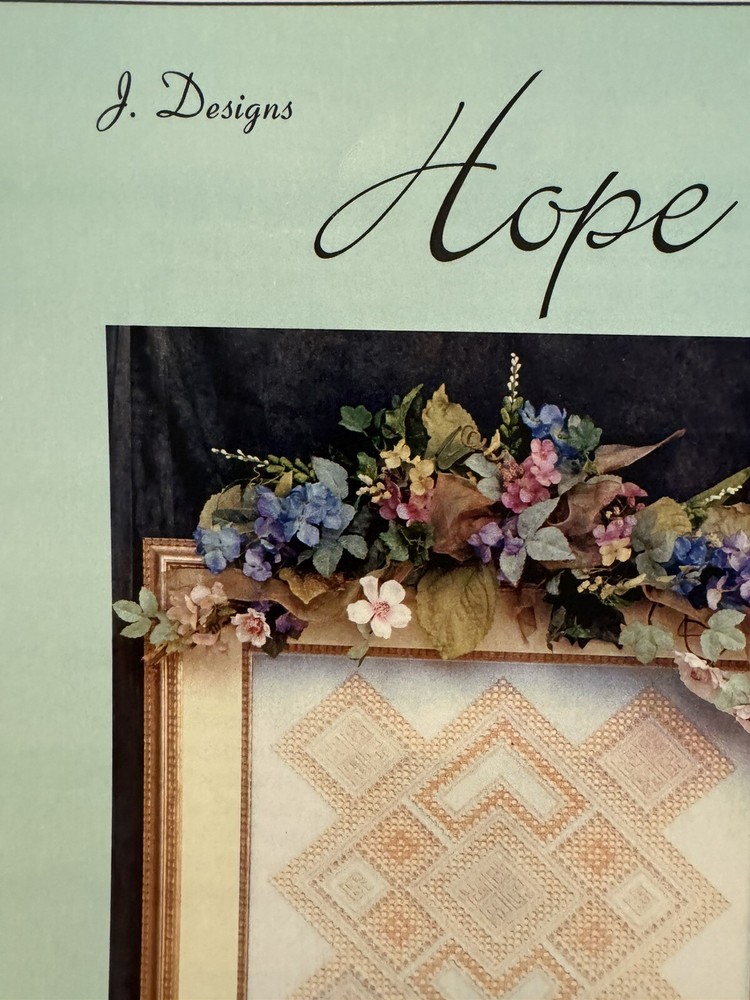 J DESIGNS Hope Alternative Hardanger Techniques Booklet Pattern by Julie