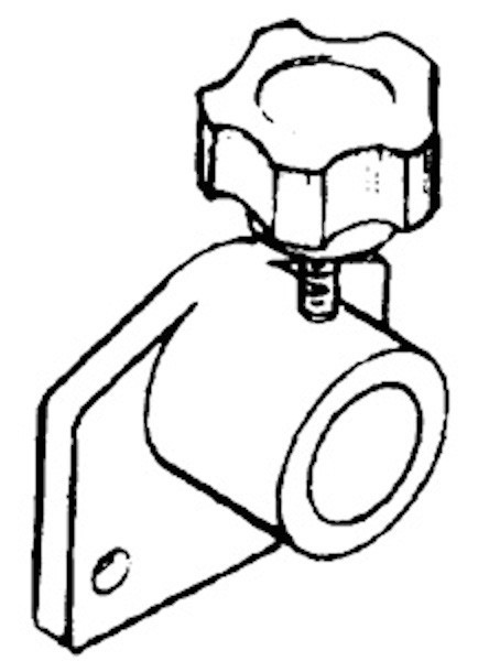 FLEXBAR LEXAN LATHEGUARD - STANDARD MOUNTING BRACKET - #13070