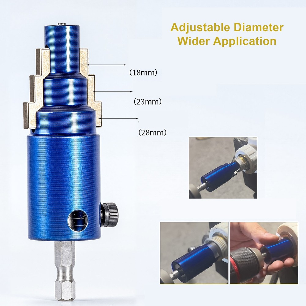 3-in-1 Internal Pipe Wrench Efficient Broken Pipe Extractor IQSD