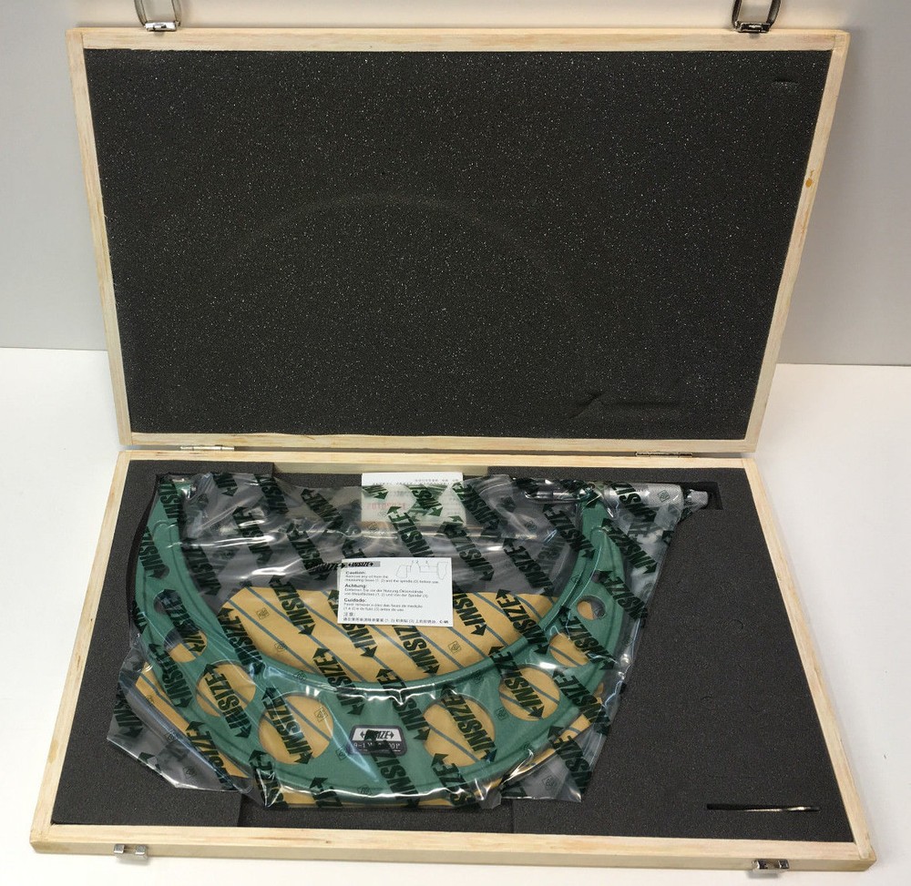 Insize 3203-10A  Outside Micrometer  9-10" Range New