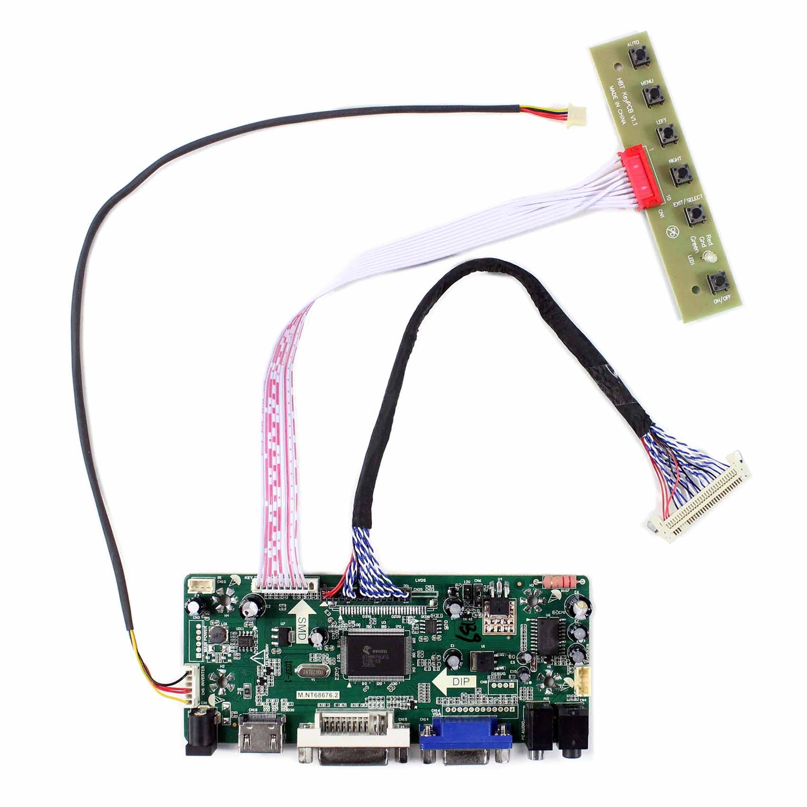 DVI VGA HD  LCD Controller Board for 18.5" G185HAN01.0 1920x1080 LCD Screen