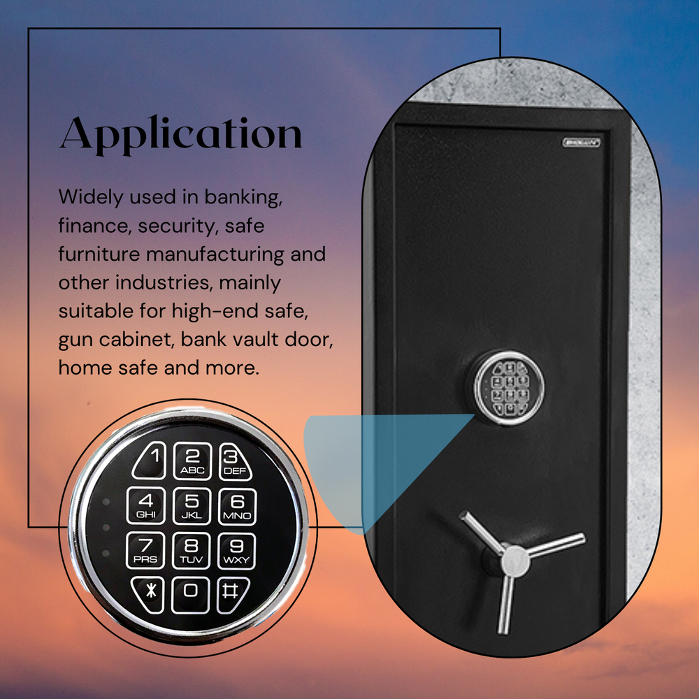 For Sargent Keypad Electronic Swing Bolt Safe Lock replacement Gun Safe Lock