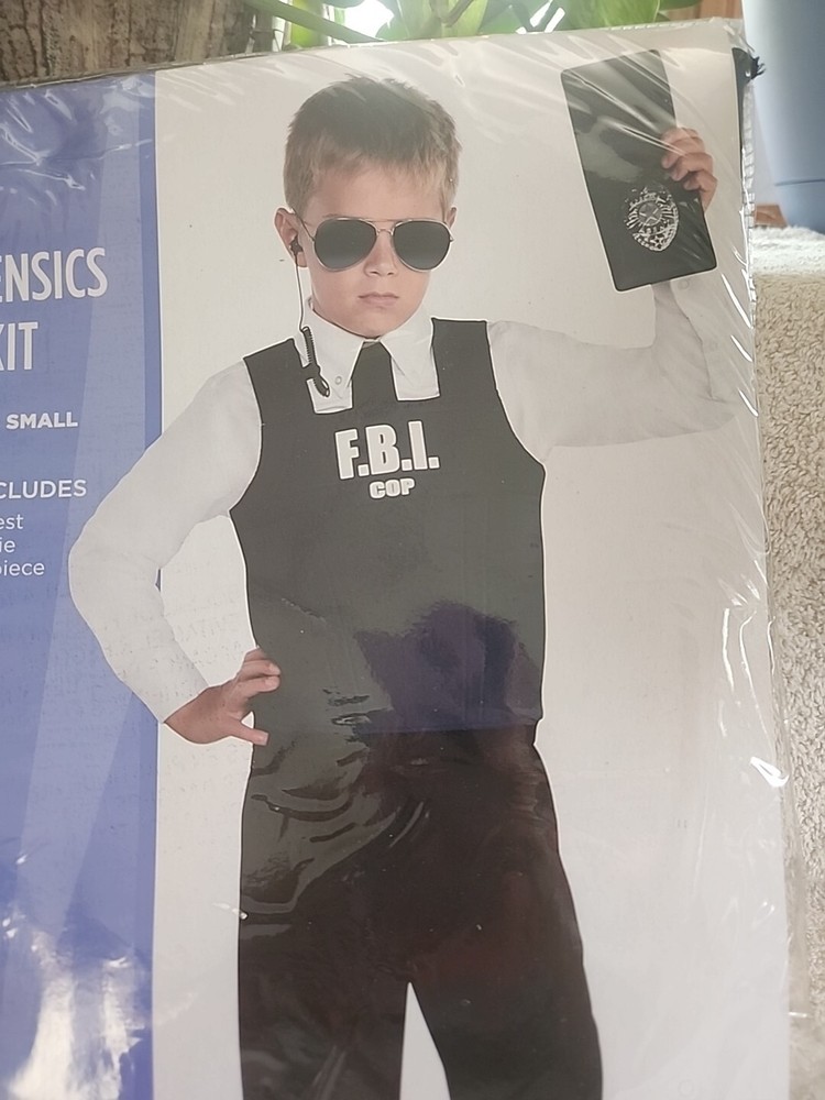 Forensic Agent Child Costume Accessory Kit