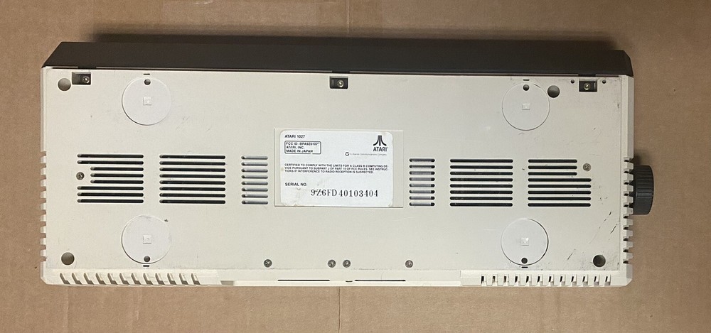 Atari 800XL Keyboard + 1050 Drive + 1027 Printer Untested (see Description)