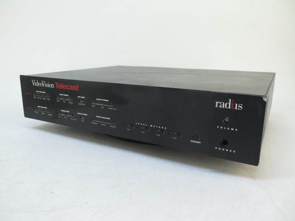 Radius Video Vision Studio & Telecast System For Powermac Macintosh Nubus System