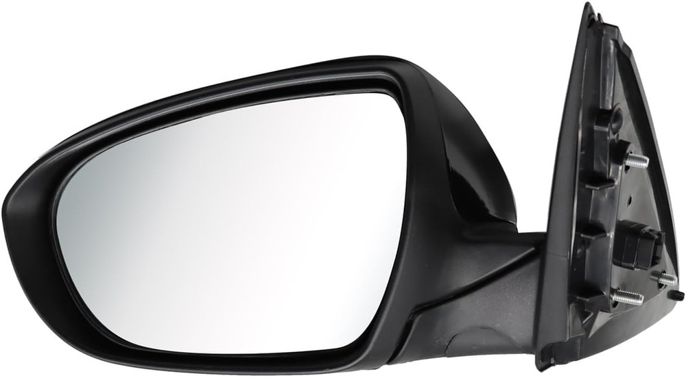 Power Left Driver Side Mirror Assembly Compatible with 2011-2013 Left, Black