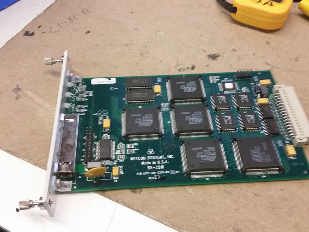 Spirent Netcom SmartBits 2000 SX-7210 10/100 Fast Ethernet Card MII Interface