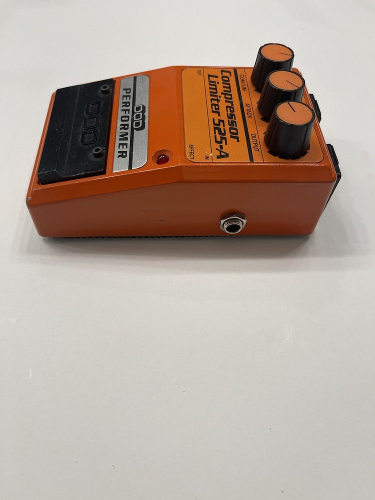 DOD Digitech 525-A Performer Compressor Limiter Guitar Effect Pedal + PSU