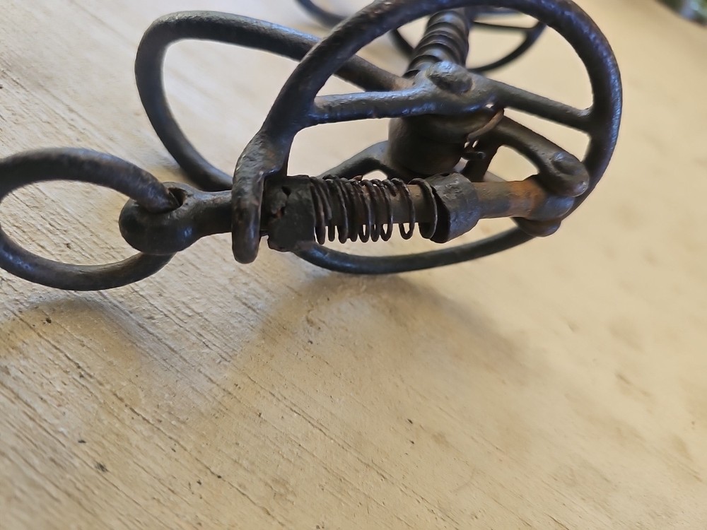 ANTIQUE IRON SPRING HARNESS HORSE