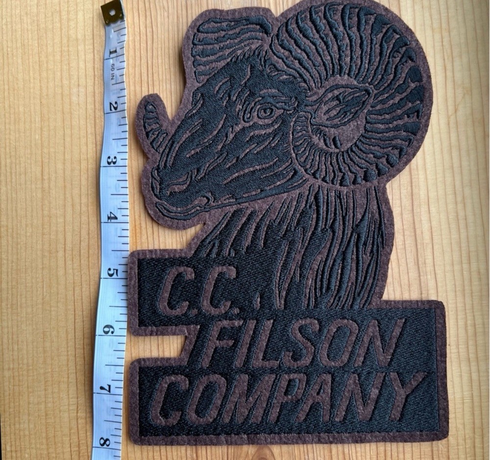 Filson Extra Large Ram Patch