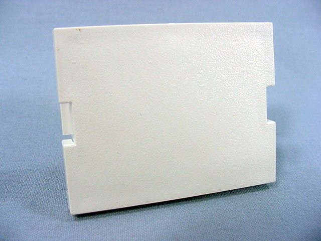Leviton Snap-In White MOS Wallplate Blank Insert Module 1.5 Unit 41294-2BW