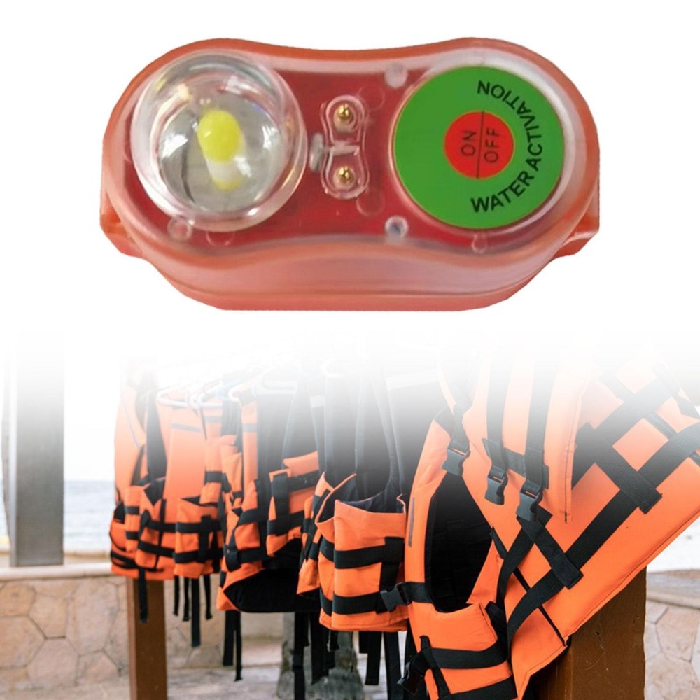 Life Jacket Strobe Light Emergency Light Self Lighting