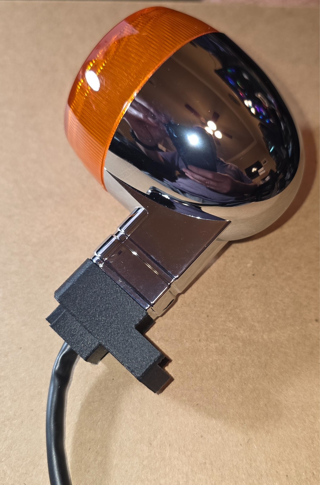 Ducati Sport Classic 1000 S Right Left Turn Signal 3D printed brackets