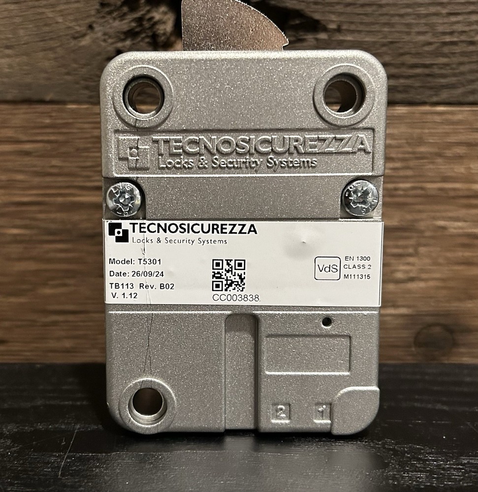 TECNOSICUREZZA LOCK AND SECURITY SYSTEM T5301/M HIGH SECURITY ELECTRONIC LOCK
