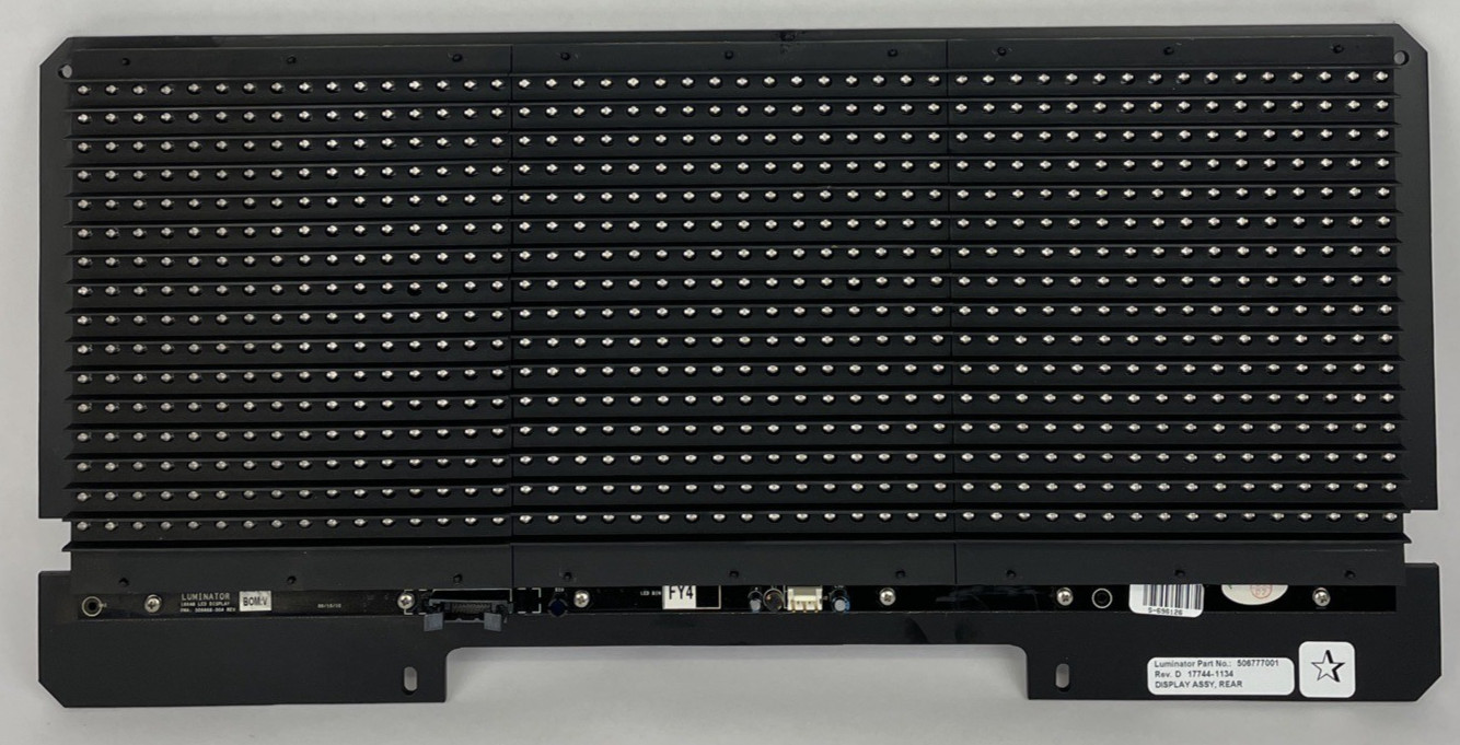 LUMINATOR 16cm x 48cm REAR HORIZON DISPLAY 506777001 LED TRANSIT BUS SIGN (F1-1)