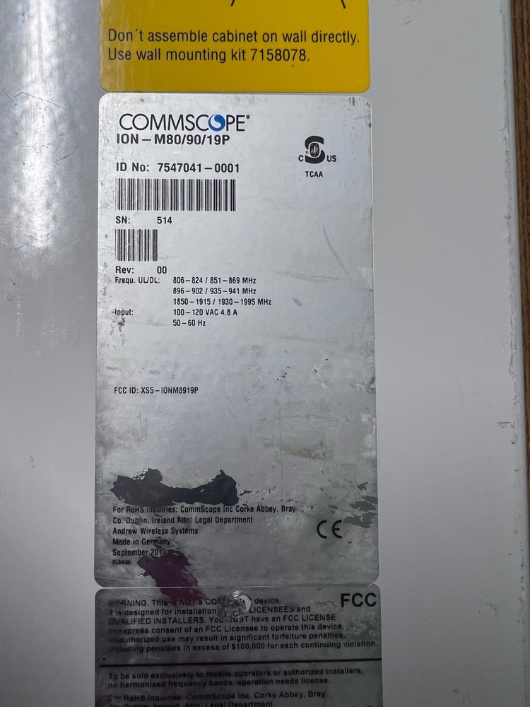 Commscope ION-M80/90/19P Remote Optical Unit - 16625