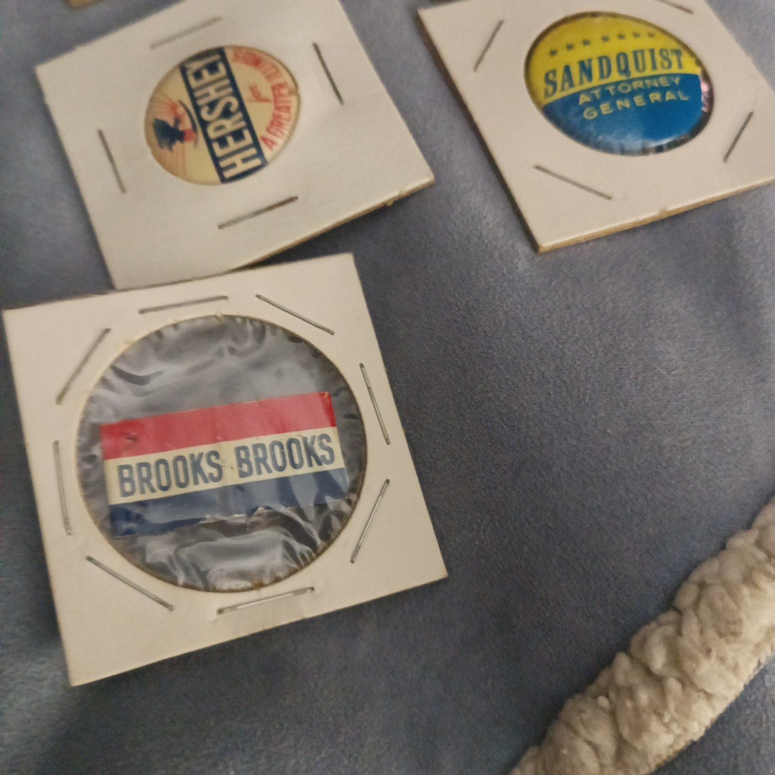 Lot of 40 Chicago Illinois local political pinback button pin.1960-1980s