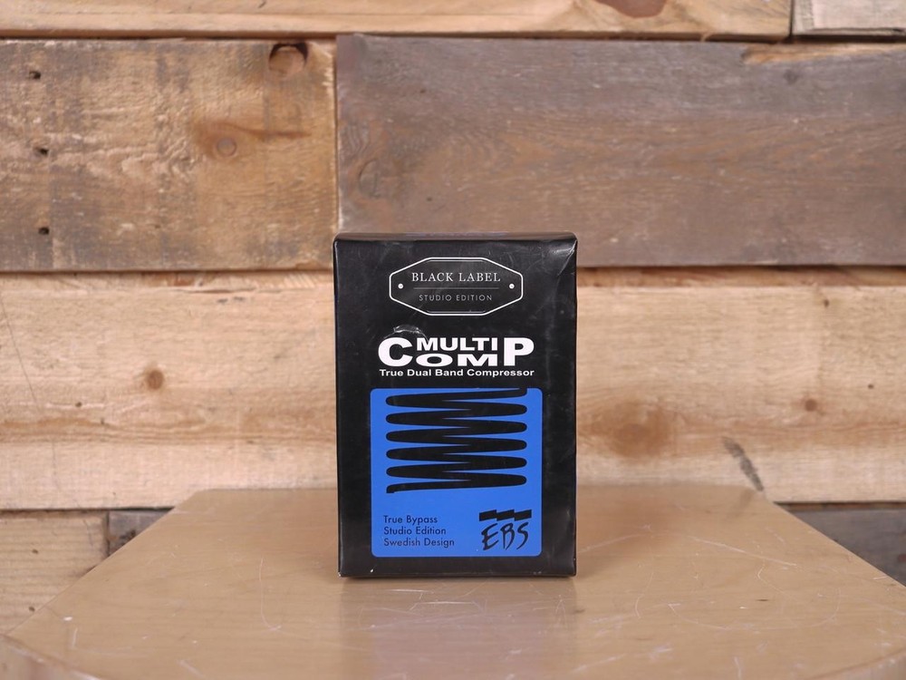 EBS MultiComp Studio Edition Compressor Effects Pedal "Excellent Condition"