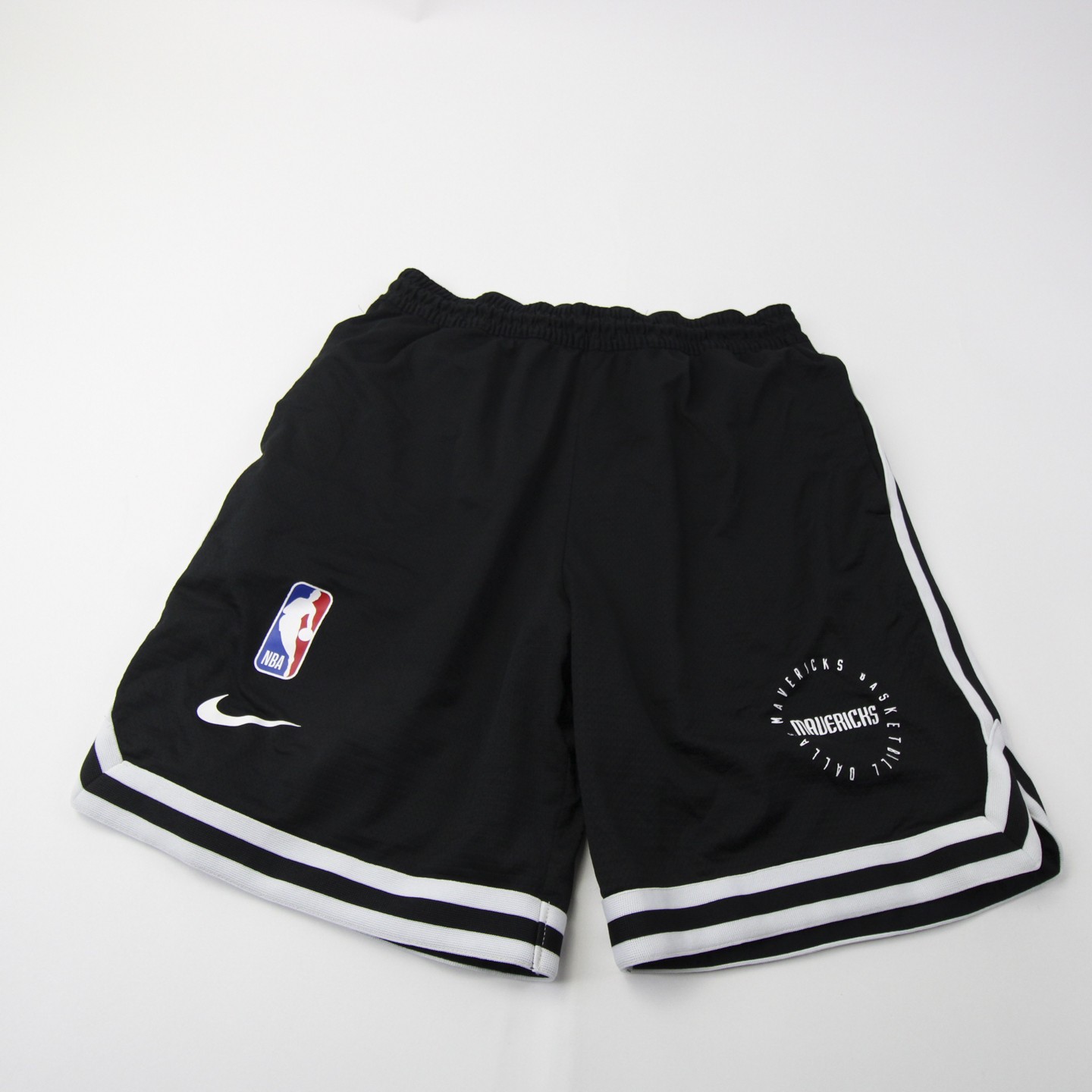 Dallas Mavericks Nike NBA Authentics Practice Shorts Men's Black Used