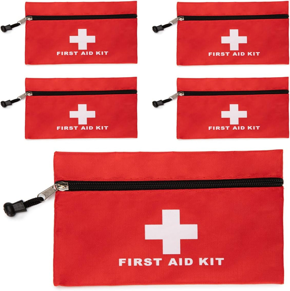 Red First Aid Bag Empty First Aid Backpack Empty Medical Storage Bag fo