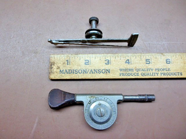 2 Vintage STARRETT Tools Speed Tester (no tips or needle) & No. 84 Indicator