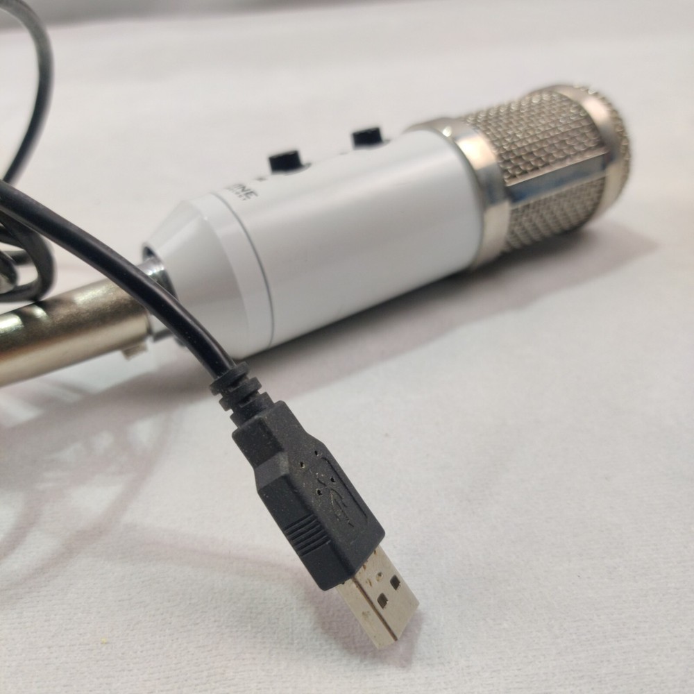 Fifine Microphone USB Socket Suitable for PC Macbook White