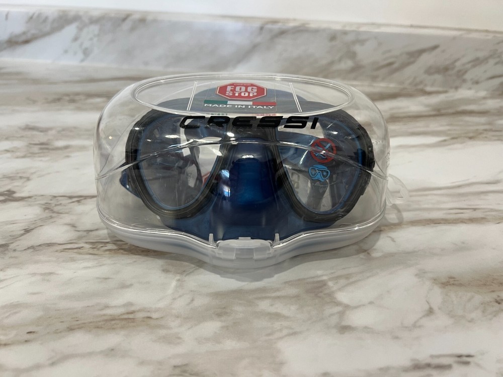 Cressi Calibro Mask - Blue Nery - Open Box/Returned