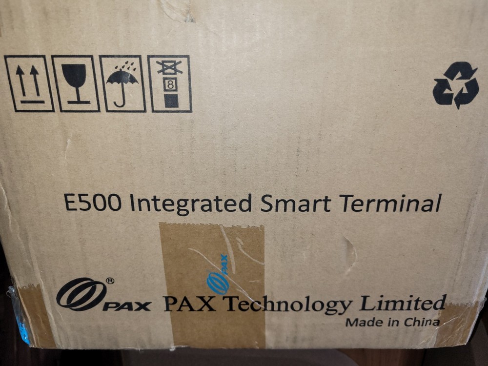 PAX E500 Android All-in-1 Portable Payment Terminal With Front Printer