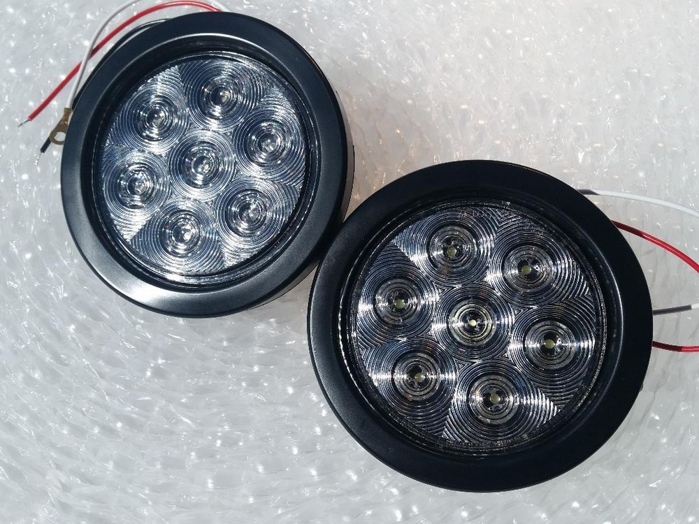 PAIR (2) 4" LED Backup / Reverse Lights includes 2 Lights Bright LED's
