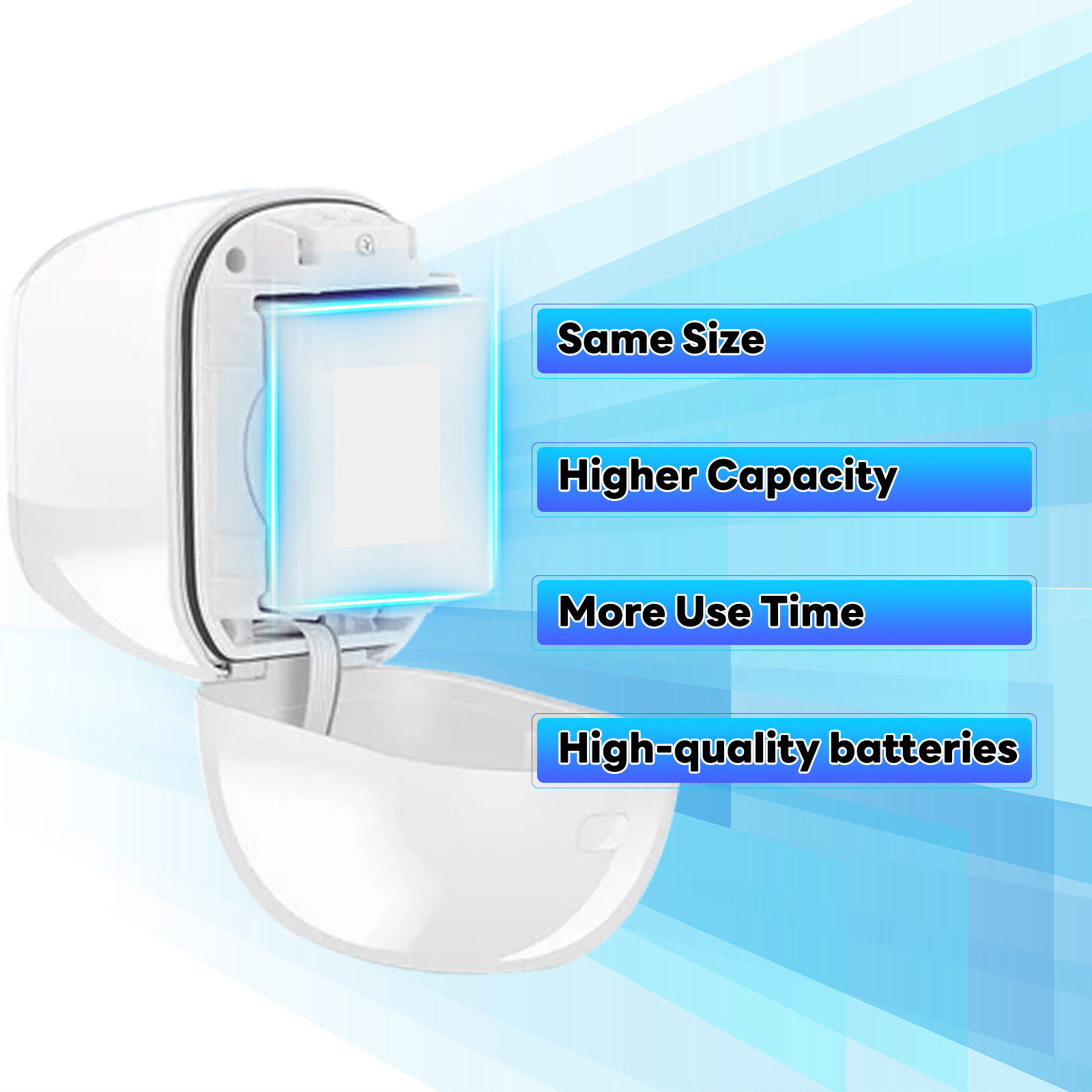 2 Pack 3000mAh Extra Rechargeable Battery for ARLO PRO, PRO 2 Camera VMA4400