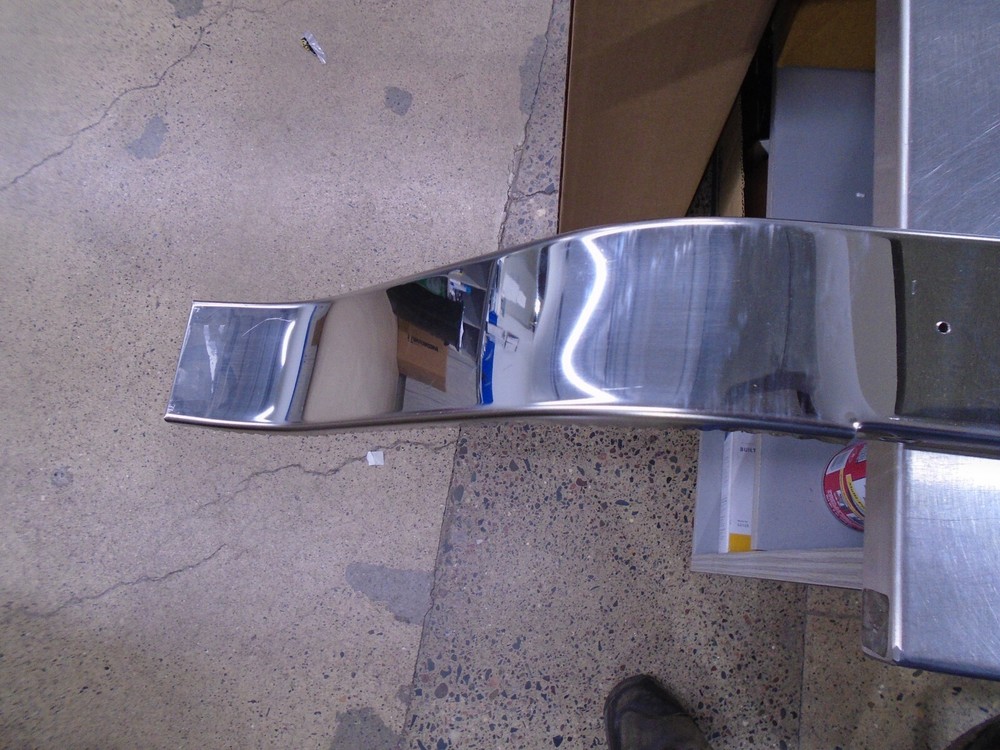 64in Pair Chrome Sleeper Panels For Freightliner 94+ Able body