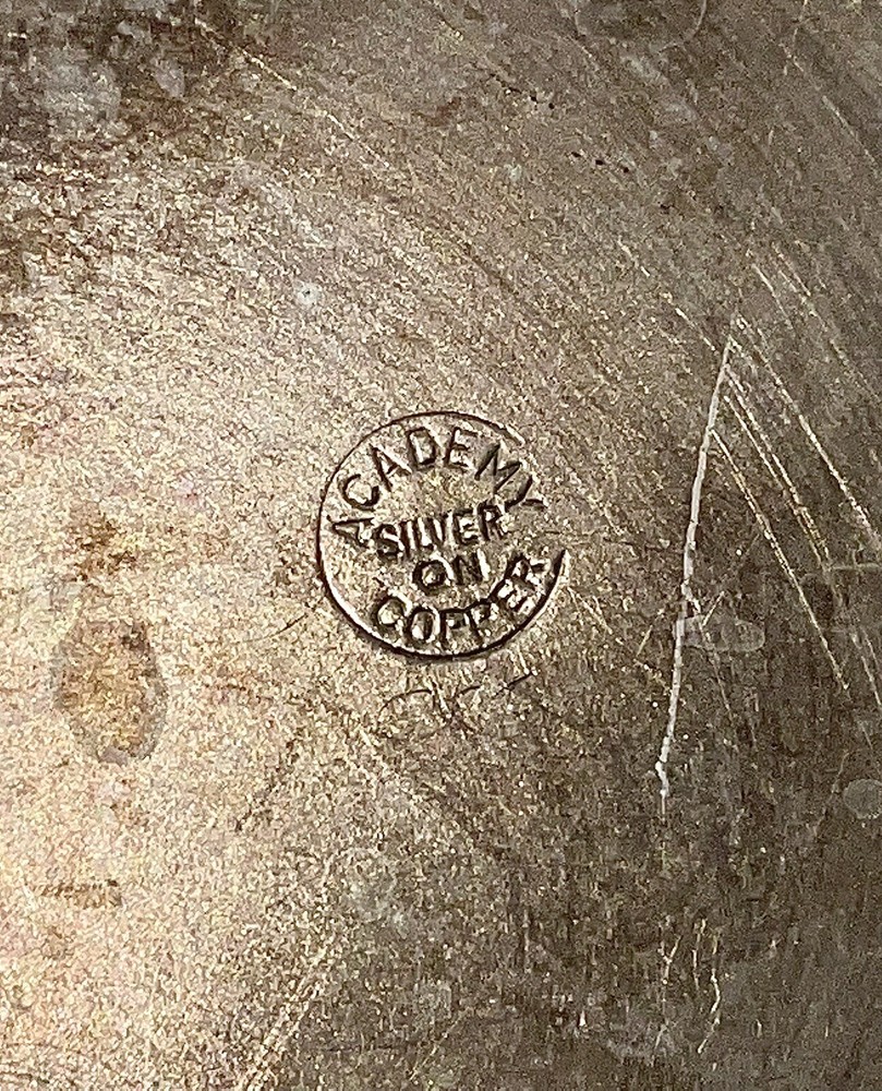 Vtg Academy Silverplate Pitcher 6.5