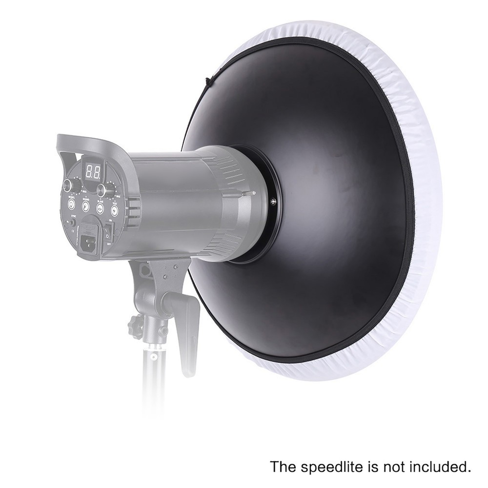 Studio Photography 41cm/16 Inch Strobe Lighting Diffuser Beauty ZULH