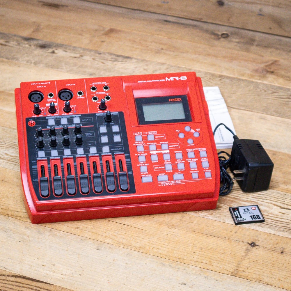 Fostex MR8 Digital Multitrack Recorder MR-8 Studio Multitracker U280359