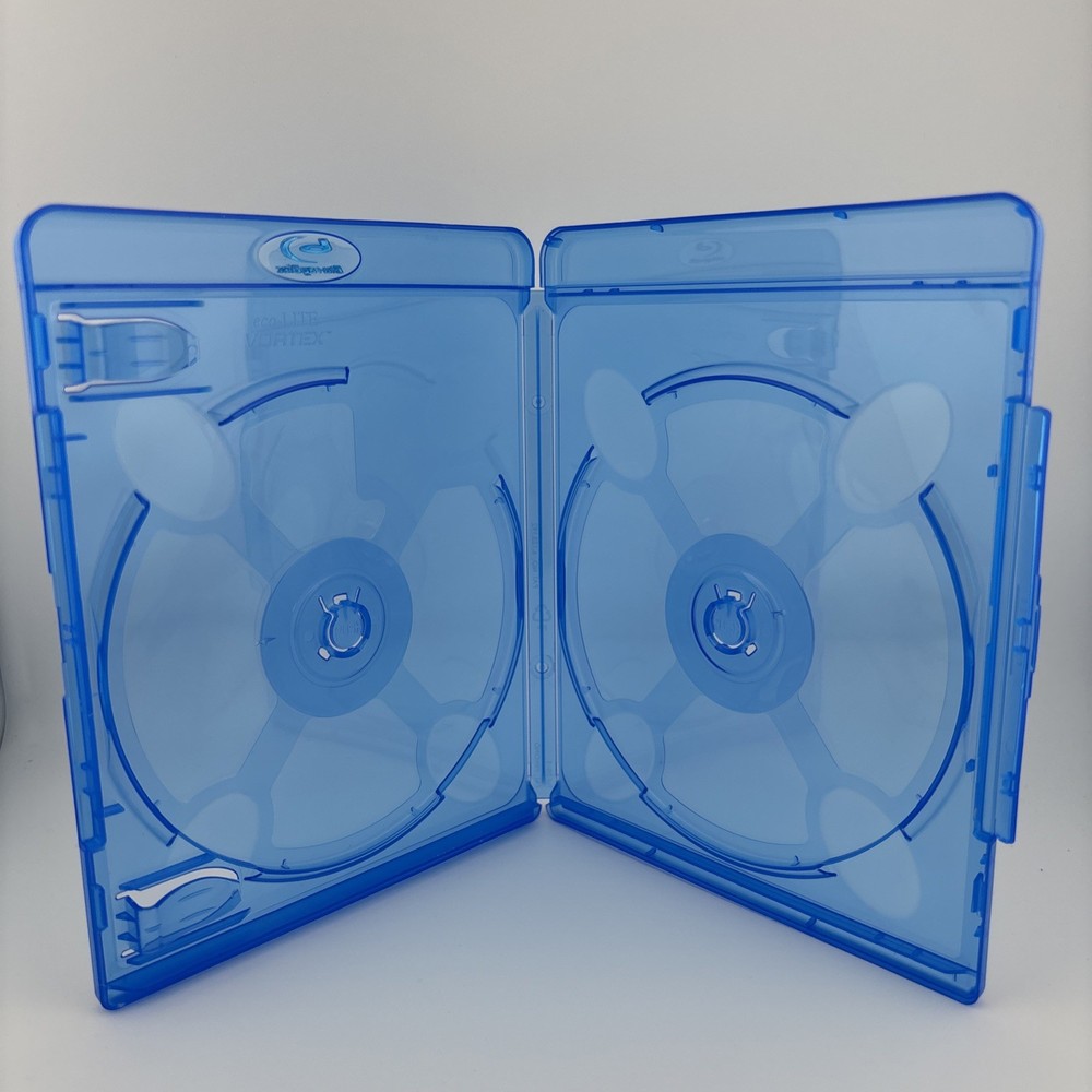 5x Authentic Vortex Blu-ray Cases – Double Disc 11mm Replacement – Brand New