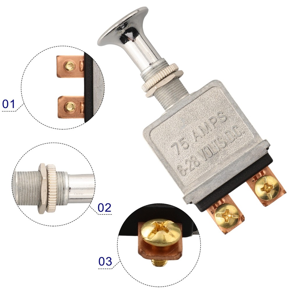 Copper Terminal Heavy Duty On Off Electrical Control Suitable for ATVs