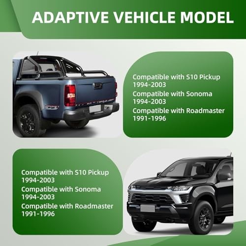 Front Driver Left Side Door Lock Latch Assembly Compatible with S10 Pickup