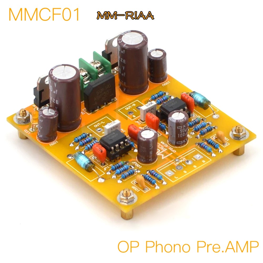 1pc MMCF01-OP Phono Amplifier(MM) RIAA PCB boards
