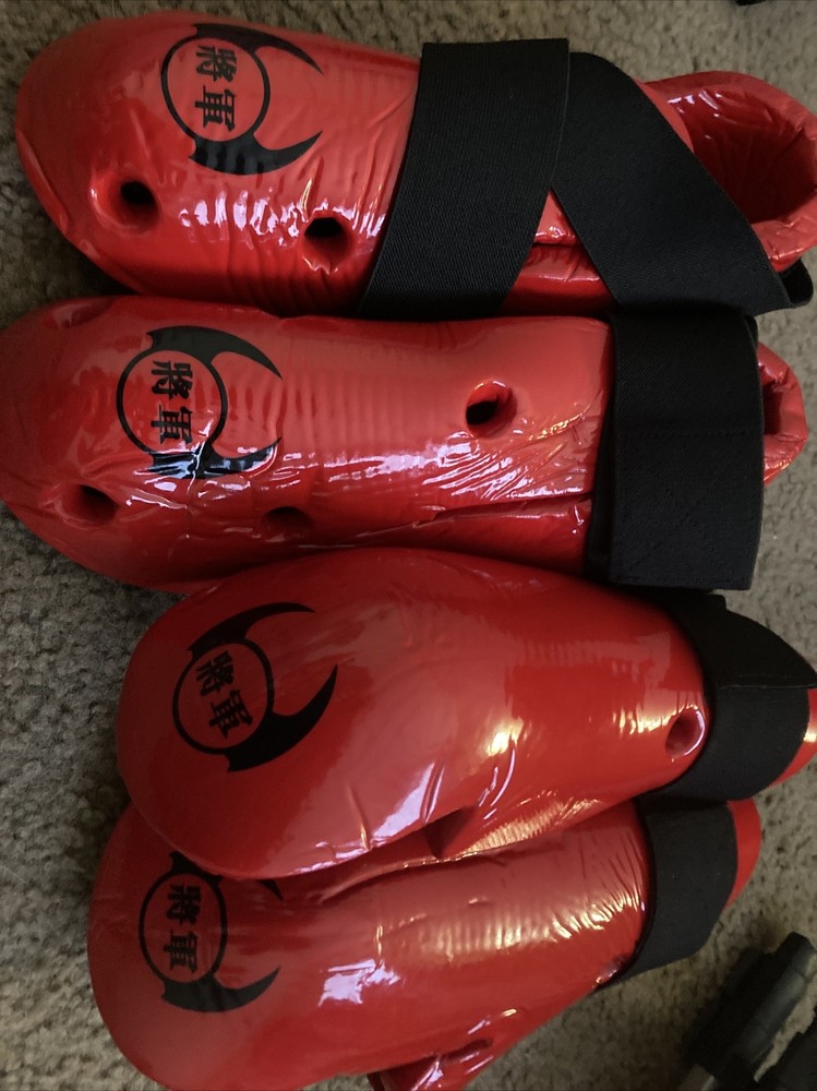 Taekwondo Protective Spar Gear karate Sparring Red