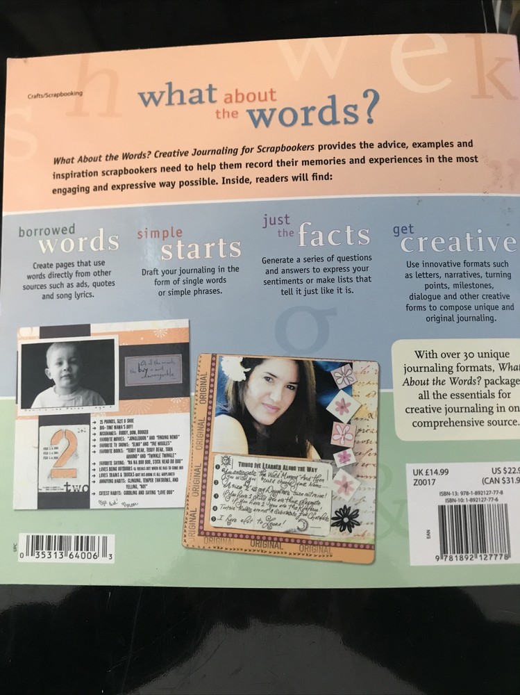 What about the Words? : Creative Journaling for Scrapbookers (Paperback)