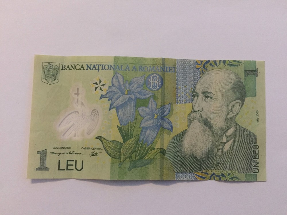 Ticket Romania 1 Leu 2005