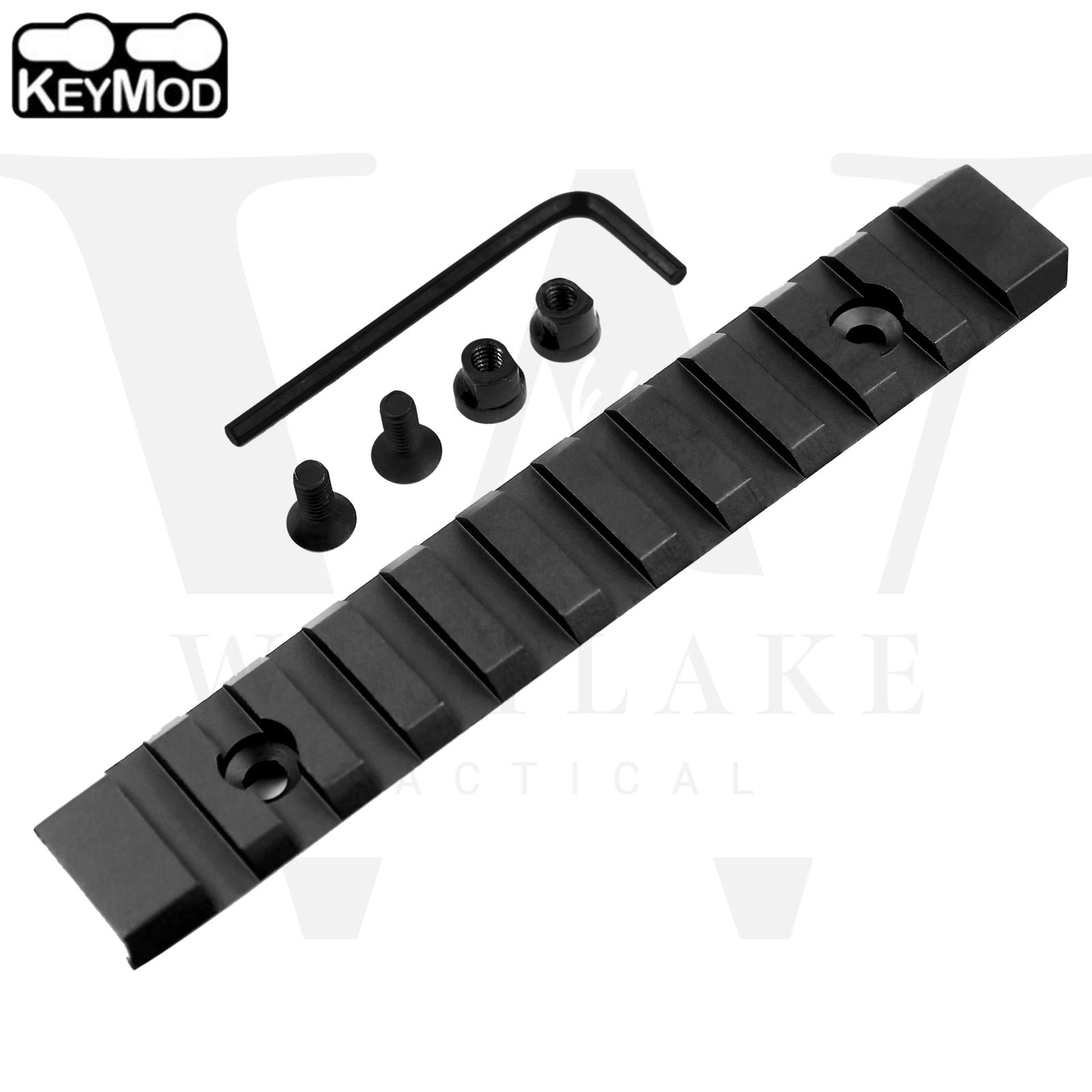 Keymod Picatinny Weaver Rail Section Aluminum 5 7 11 Slot 2" 3" 5" - Pick QTY