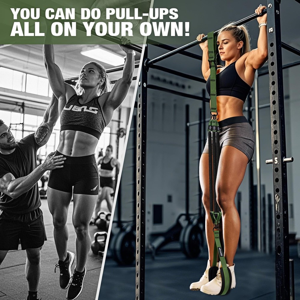 KUTIZE Pull Up Assistance Bands, Pull Up Bar Resistance Bands, Pull Up Bands ...