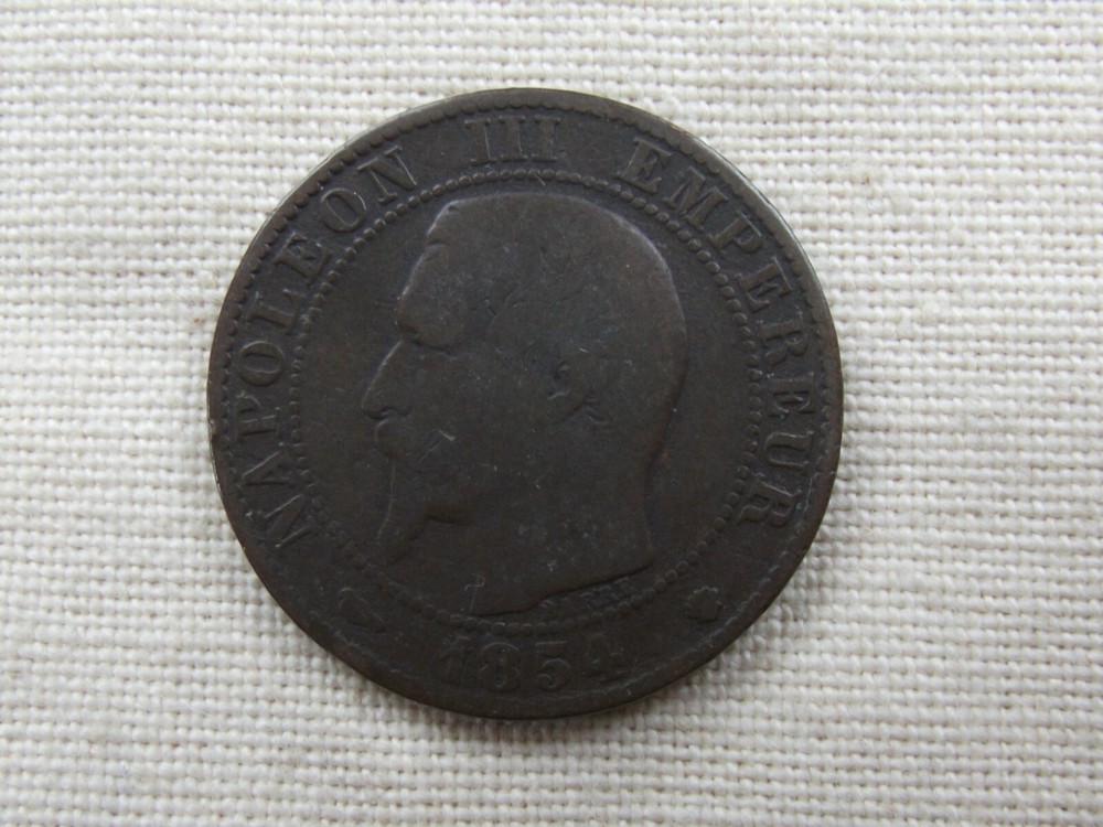 1854M  France 5 Centimes