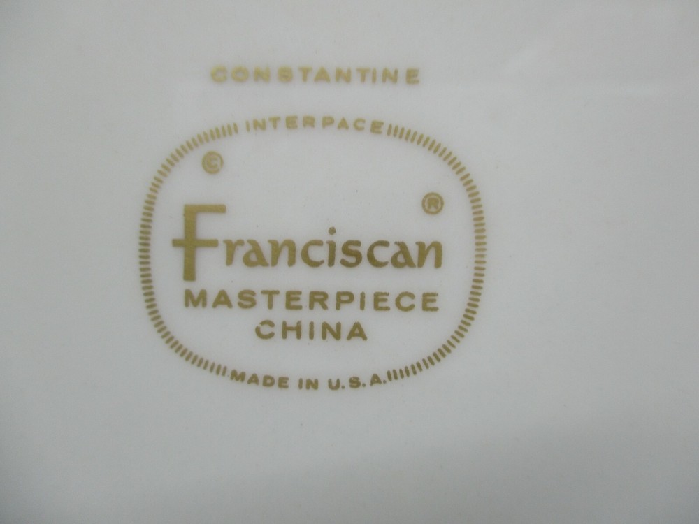 FRANCISCAN CONSTANTINE BREAD PLATE - 6 1/4" 1005B