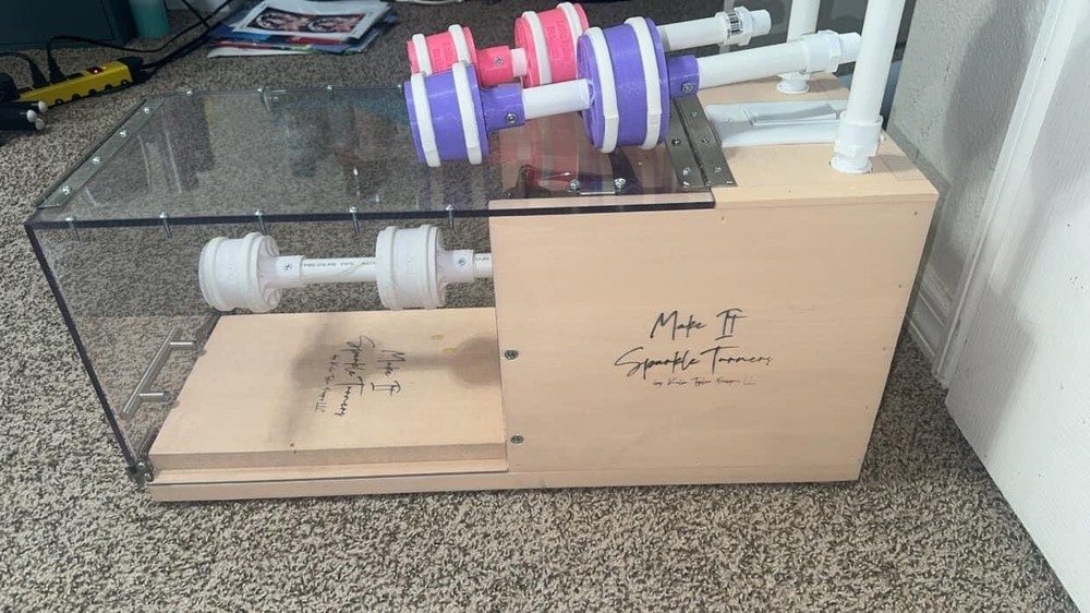 Make IT Sparkle Covered Cup Turner with Chucks