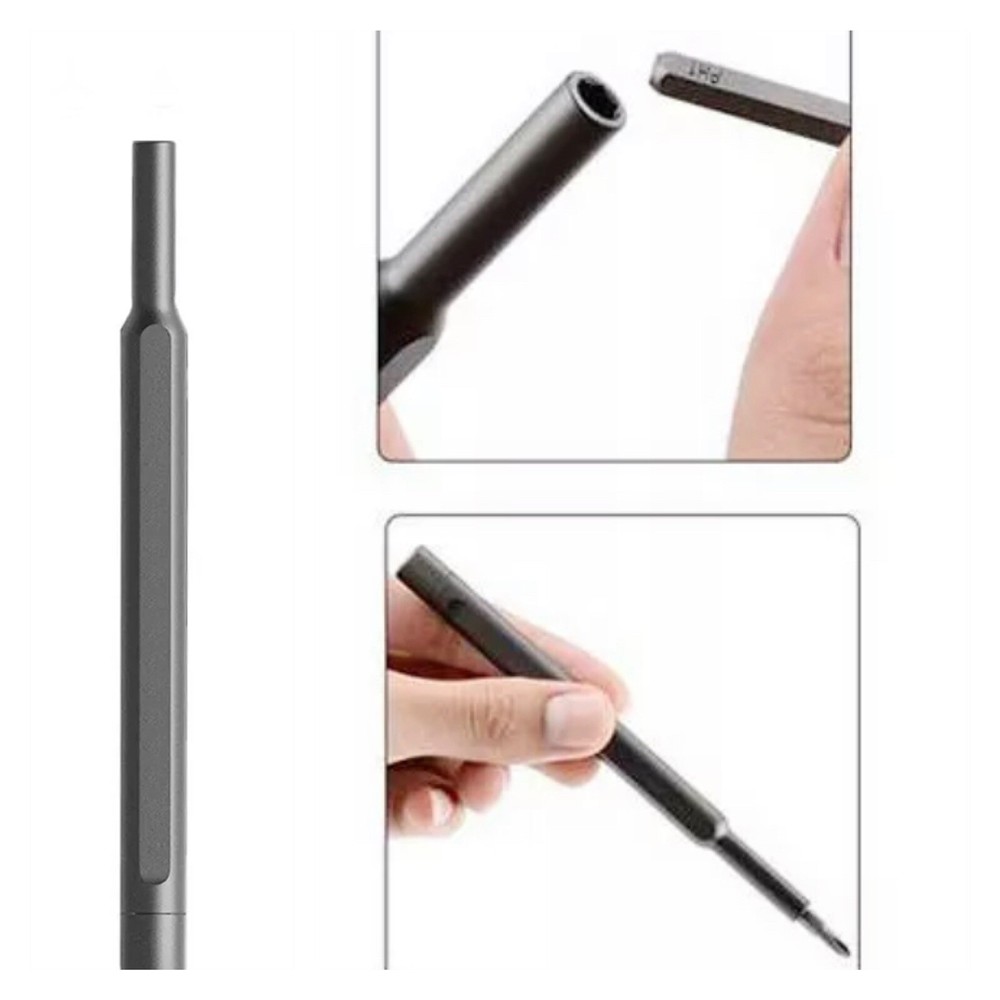 Hex 4mm Screwdriver Handle Ratchet Bayonet Bit For Micro Bits Fits System 4 Bits