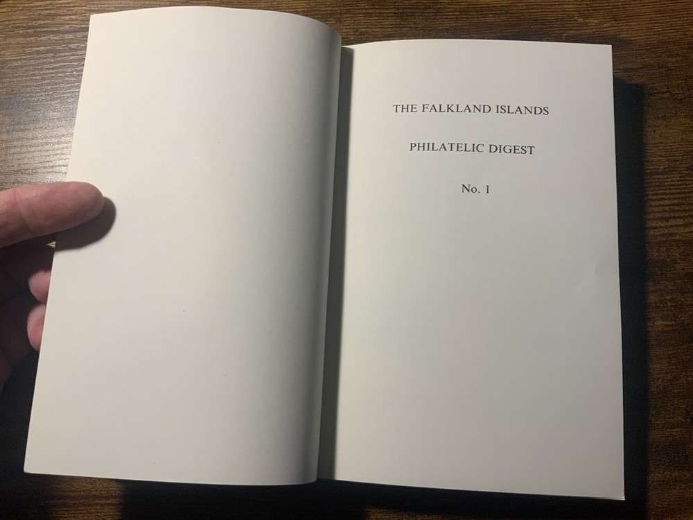 Falklands Islands Philatelic Digest No 1 Paperback Book